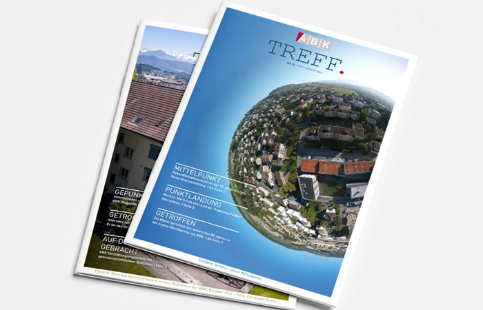 Magazin-Gestaltung