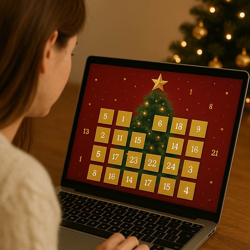 Digitaler Adventskalender erstellen